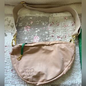 Beige Citymouse Crossbody Diaper Bag
